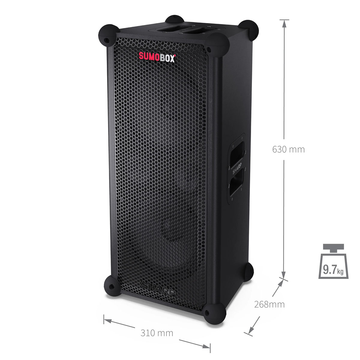 Sharp Lautsprecher Sumobox CP-LS100 - Image 14